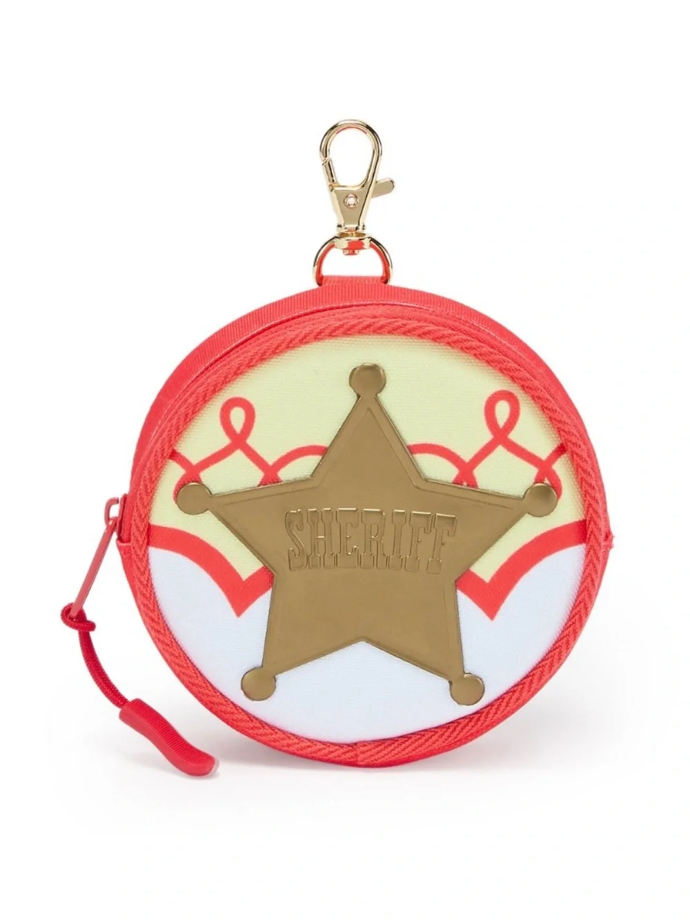 Toy Story 5 Sheriff Badge Coin Purse Keychain